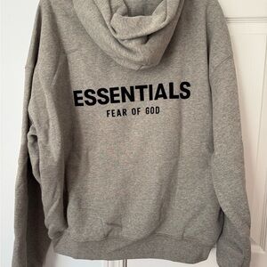 Fear of God Essentials Heather Gray Sweatshirt M